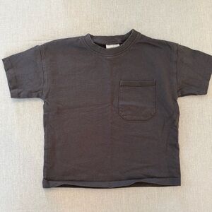 Zara kids shirtsleeve tshirt with from pocket detail